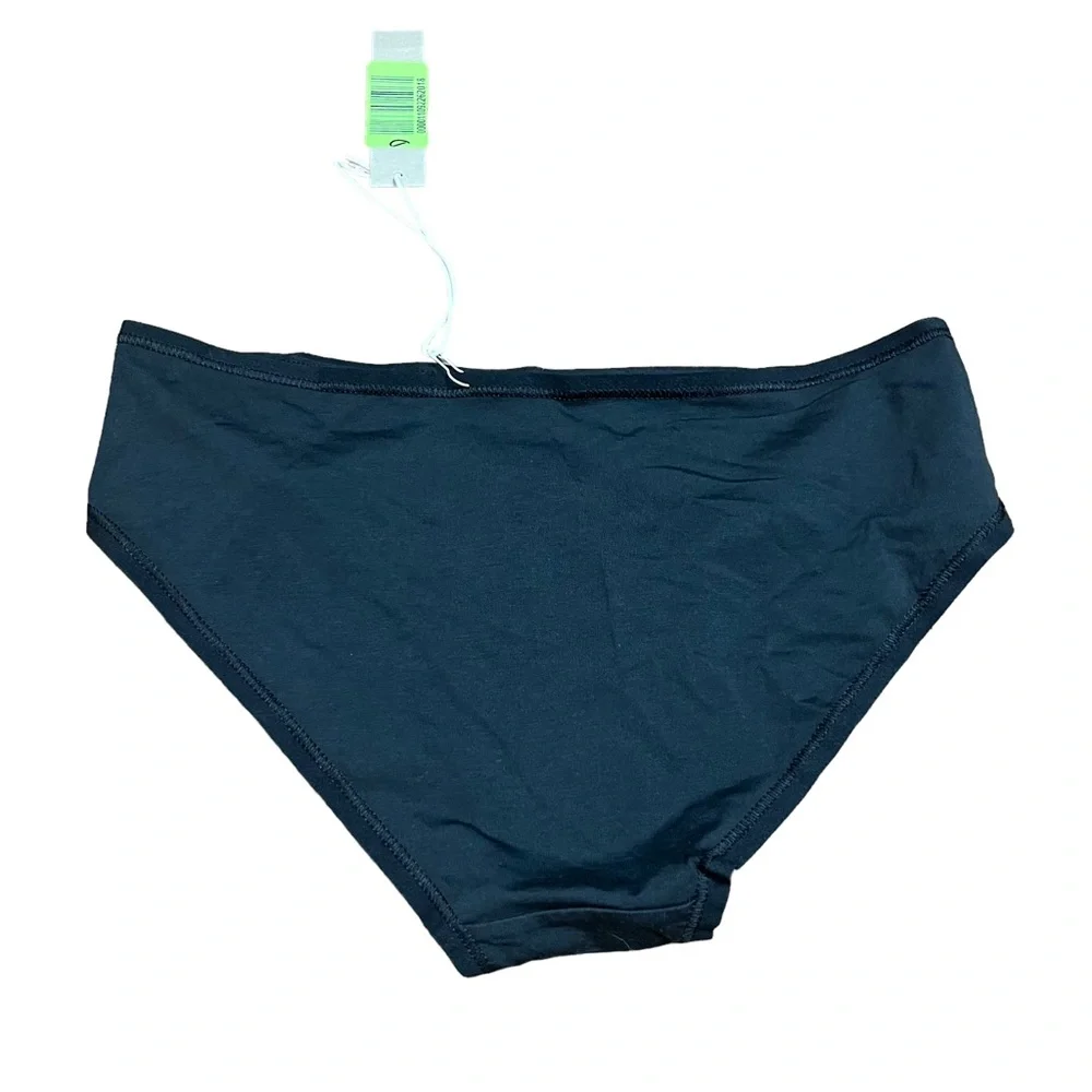 NWT Everlane The Cotton Hipster Black Panties Size XS Women